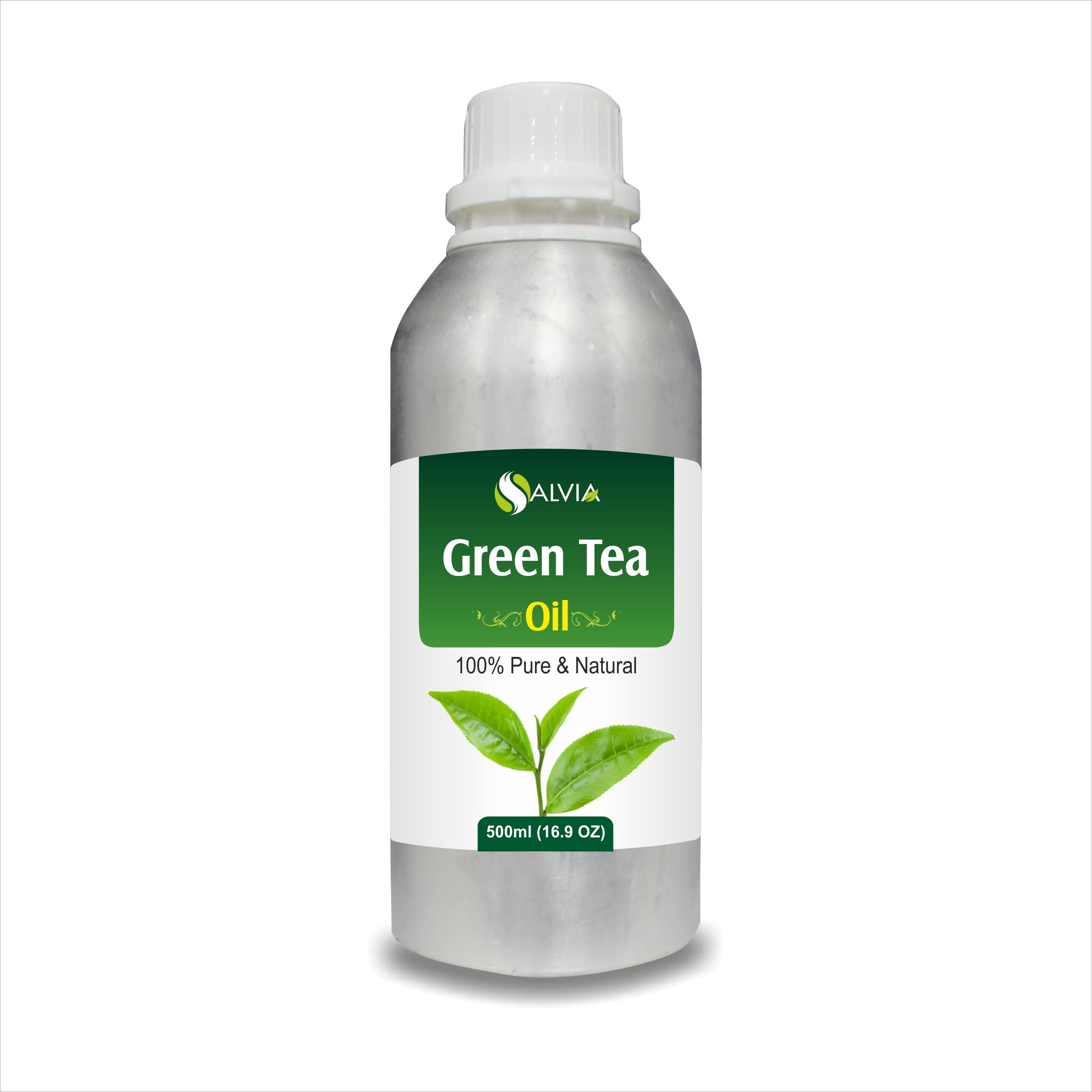 Salvia Natural Carrier Oils 500ml Green Tea Oil Salvia Natural Carrier Oils 500ml Green Tea Oil